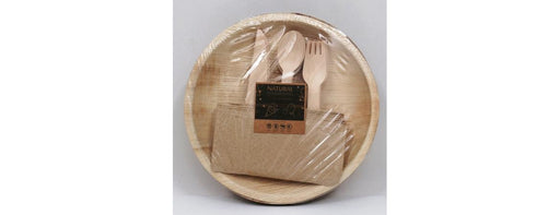 Areca Leaf Biodegradable Party Pack 9 inch Plates-Cheshire Furniture Outlet
