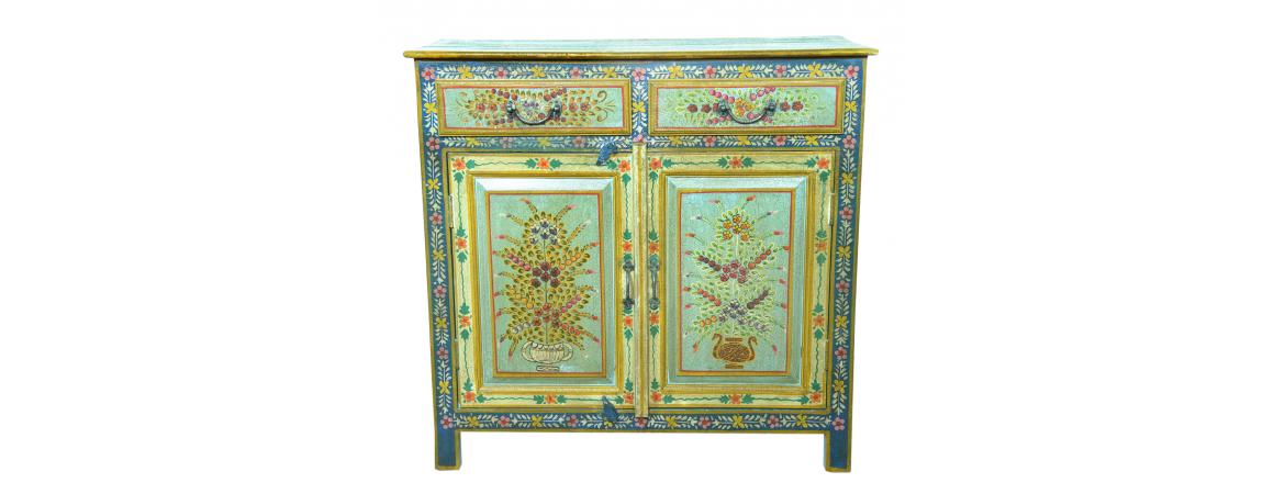 Hand Painted 2 Door Cabinet-Cheshire Furniture Outlet