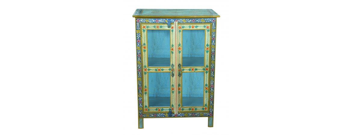 Hand Painted 2 Door Cabinet-Cheshire Furniture Outlet