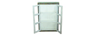 Hand Painted 2 Door Glazed Cabinet-Cheshire Furniture Outlet