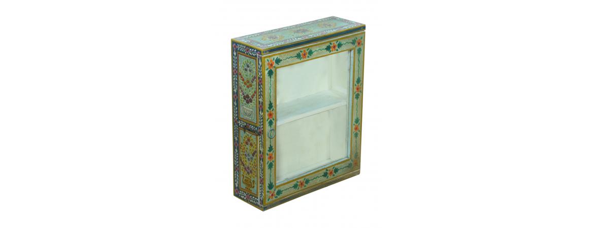 Hand Painted 1 Door Cabinet-Cheshire Furniture Outlet