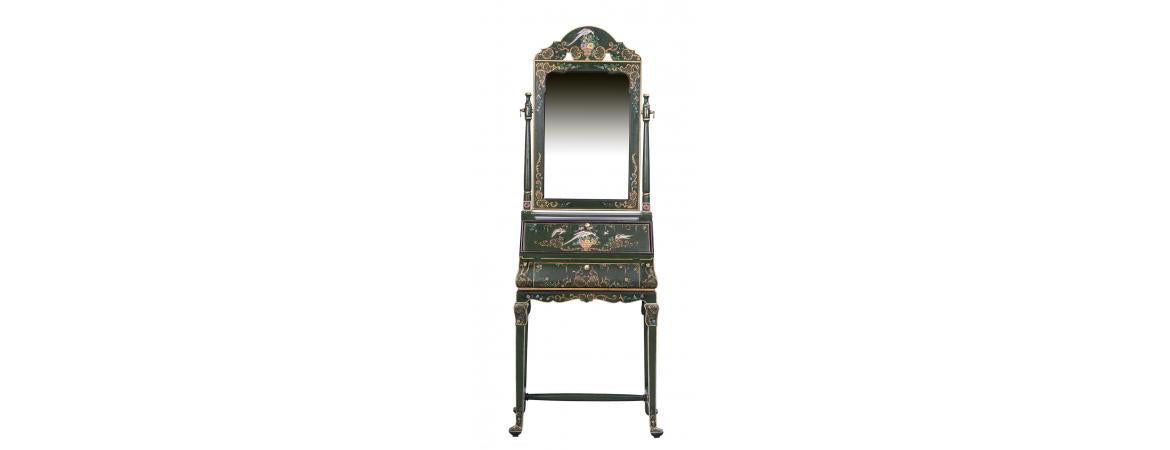Green Fountain Design Dresser with Mirror-Cheshire Furniture Outlet