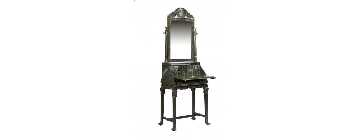 Green Fountain Design Dresser with Mirror-Cheshire Furniture Outlet