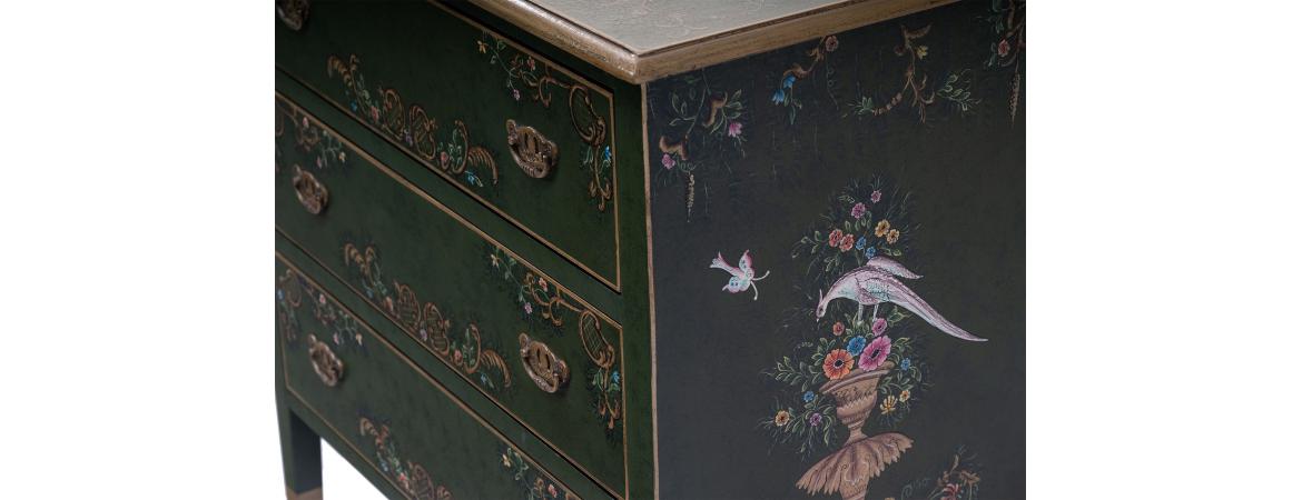 Green Fountain Design 3 Drawer Chest-Cheshire Furniture Outlet