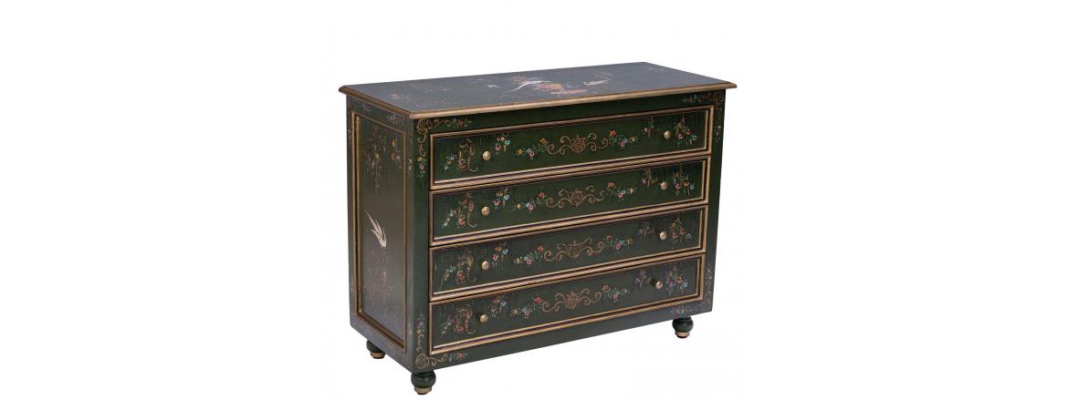 Green Fountain Design 4 Drawer Chest-Cheshire Furniture Outlet