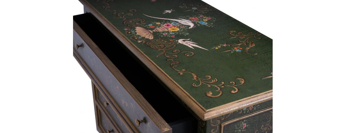 Green Fountain Design 4 Drawer Chest-Cheshire Furniture Outlet