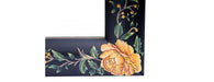 Black Lyre Bird Design Dressing Table Mirror-Cheshire Furniture Outlet
