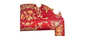 Red Floral Design Dressing Table Mirror-Cheshire Furniture Outlet