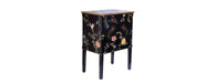 Black Lyre Bird Design Cabinet-Cheshire Furniture Outlet