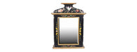 Black Lyre Bird Design Wall Unit-Cheshire Furniture Outlet
