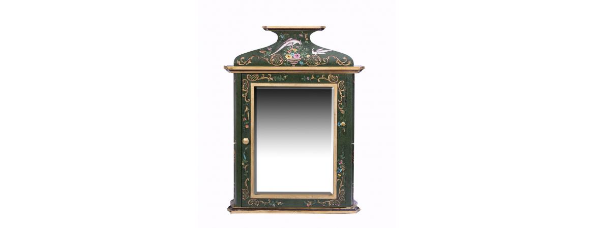 Green Fountain Design Key Cabinet-Cheshire Furniture Outlet