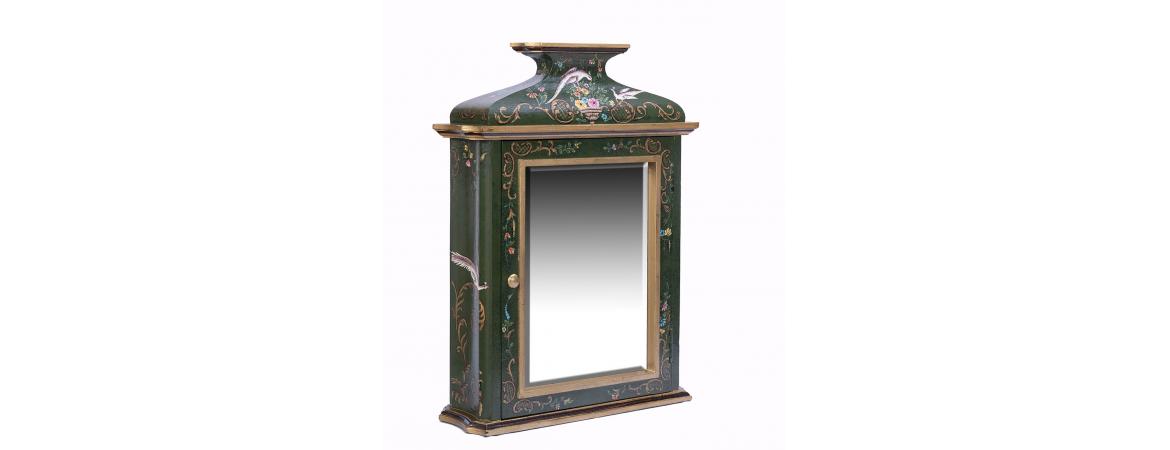 Green Fountain Design Key Cabinet-Cheshire Furniture Outlet