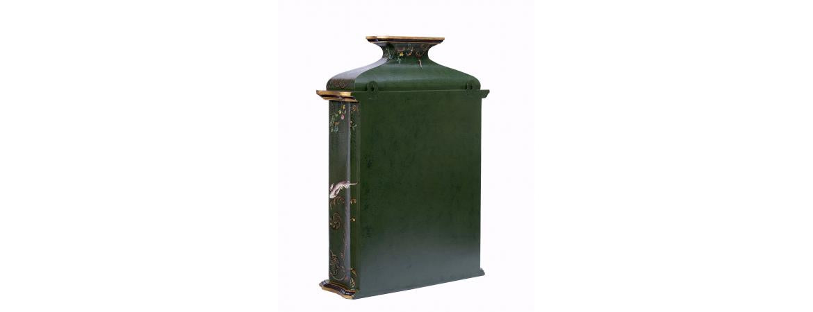 Green Fountain Design Key Cabinet-Cheshire Furniture Outlet
