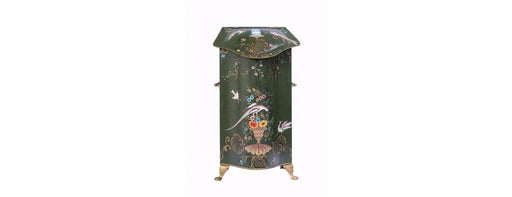 Green Fountain Design Tall Decorative Box-Cheshire Furniture Outlet