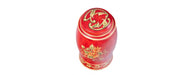 Red Floral Design Elephant Container-Cheshire Furniture Outlet