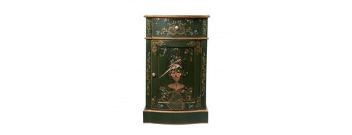 Green Fountain Design Curved Bedside-Cheshire Furniture Outlet