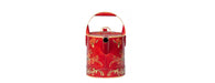 Red Floral Design Watering Can-Cheshire Furniture Outlet