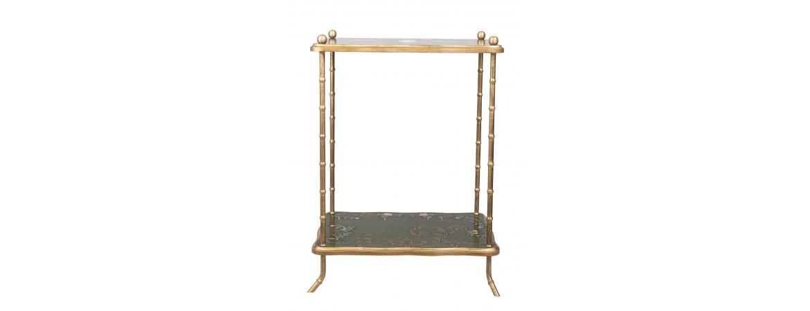 Green Fountain Design 2 Tier Table-Cheshire Furniture Outlet