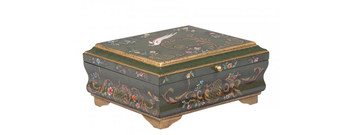 Green Fountain Design Small Jewellery Box-Cheshire Furniture Outlet