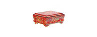 Red Floral Design Small Jewellery Box-Cheshire Furniture Outlet