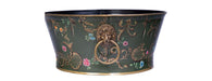 Green Fountain Design Round Bowl with Handles-Cheshire Furniture Outlet