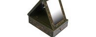 Green Fountain Design Vanity Mirror with Storage-Cheshire Furniture Outlet