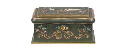 Green Fountain Design Wooden Box-Cheshire Furniture Outlet