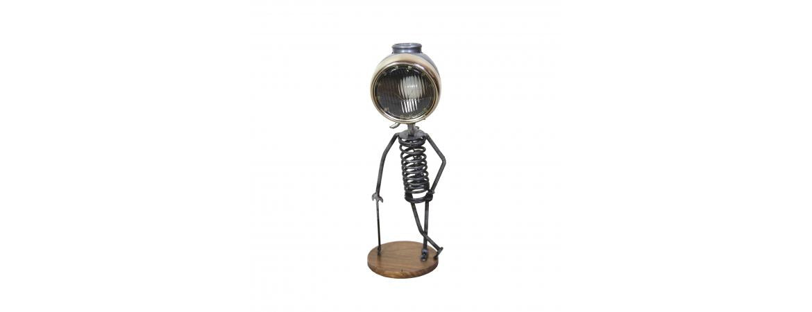 Man with Cane Table Lamp-Cheshire Furniture Outlet