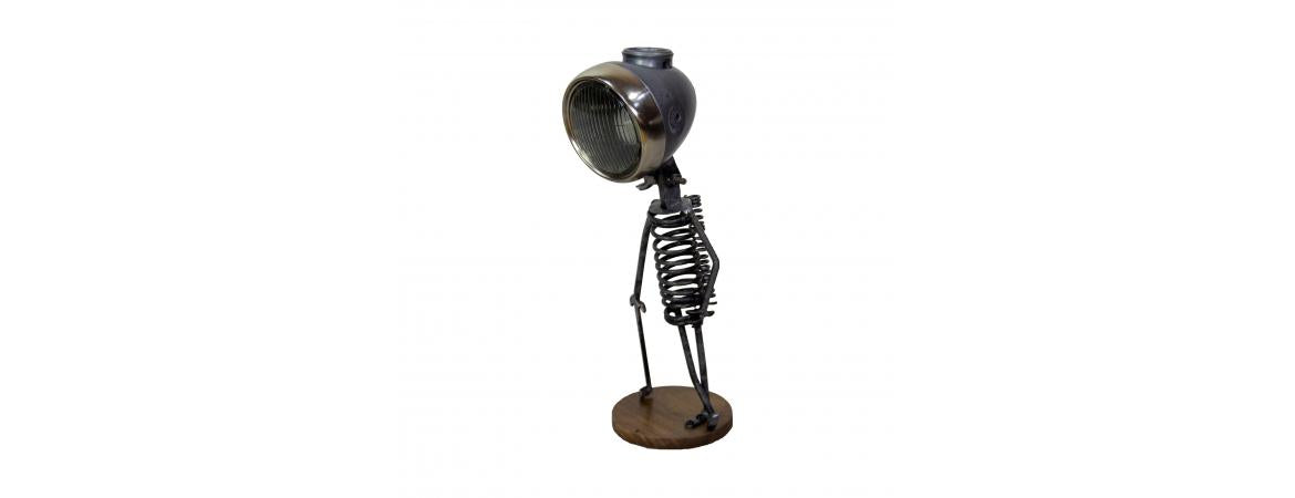Man with Cane Table Lamp-Cheshire Furniture Outlet