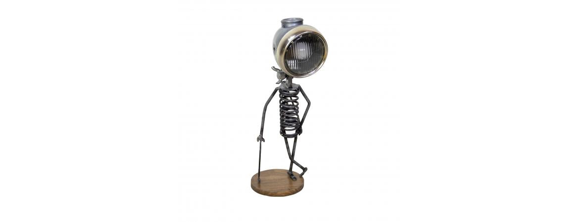 Man with Cane Table Lamp-Cheshire Furniture Outlet