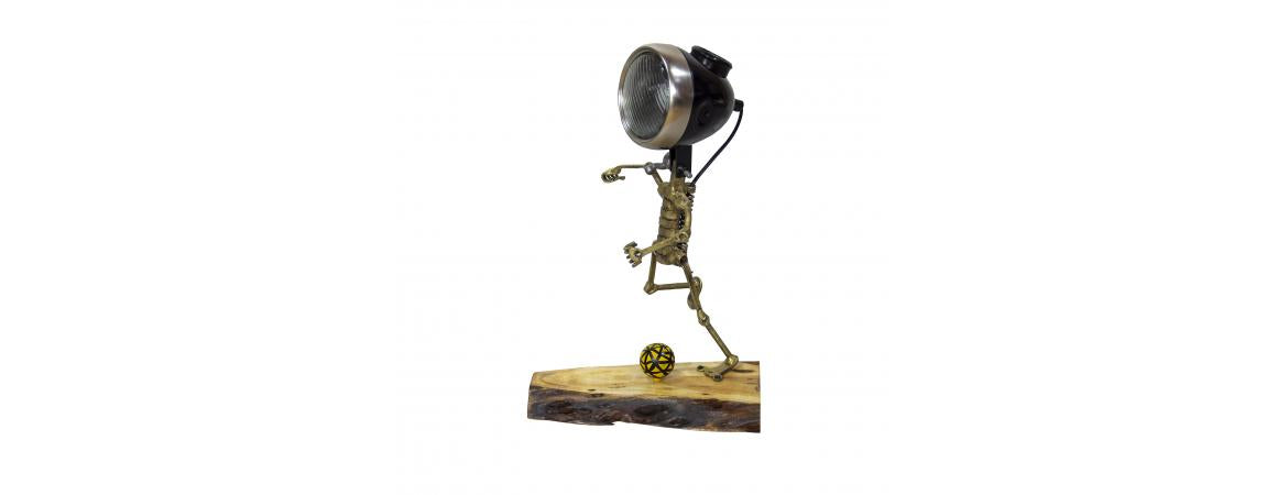 Kid with Ball Table Lamp-Cheshire Furniture Outlet