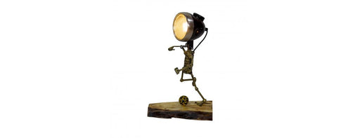 Kid with Ball Table Lamp-Cheshire Furniture Outlet