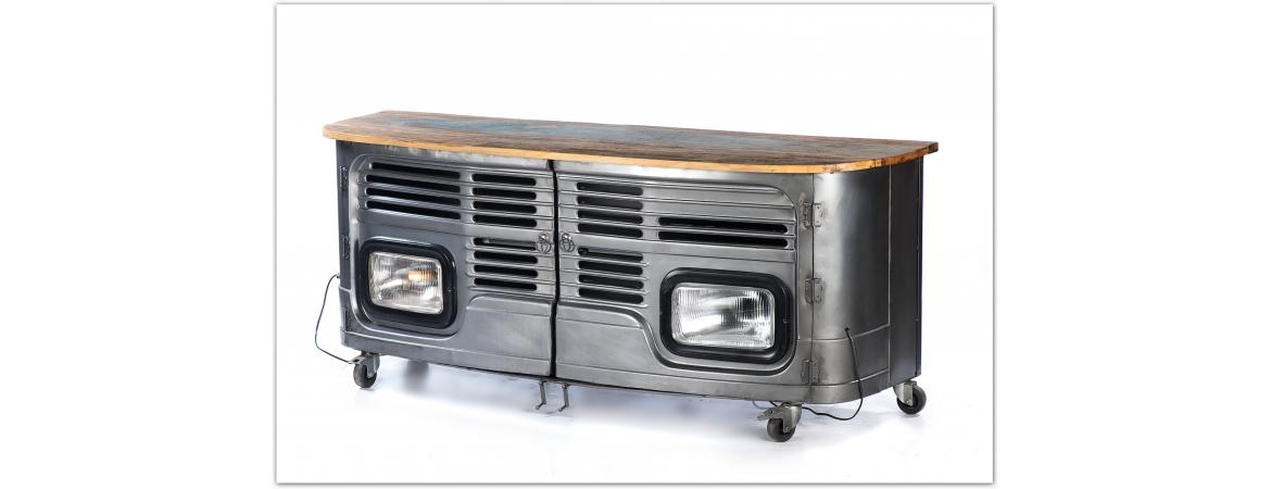 Upcycled Truck Front TV Unit-Cheshire Furniture Outlet