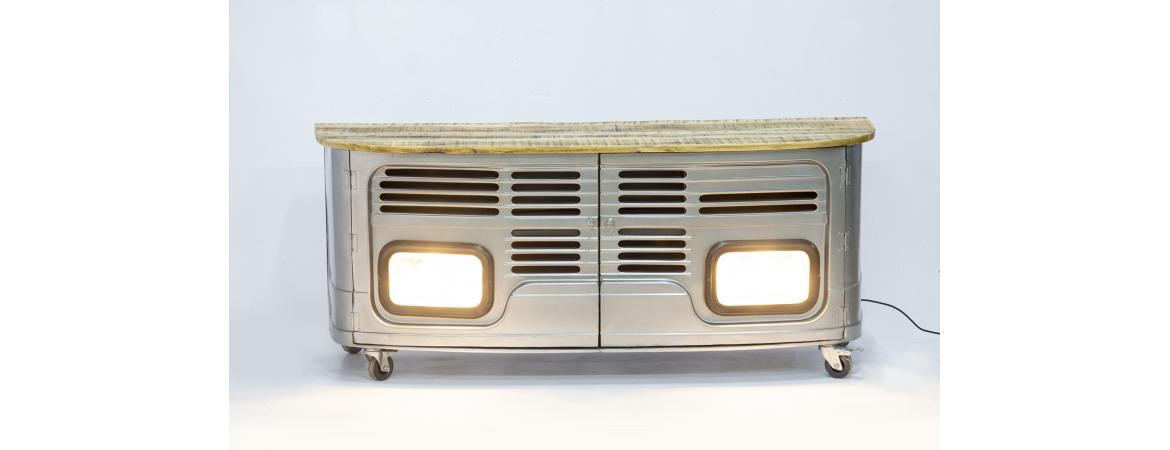 Upcycled Truck Front TV Unit-Cheshire Furniture Outlet