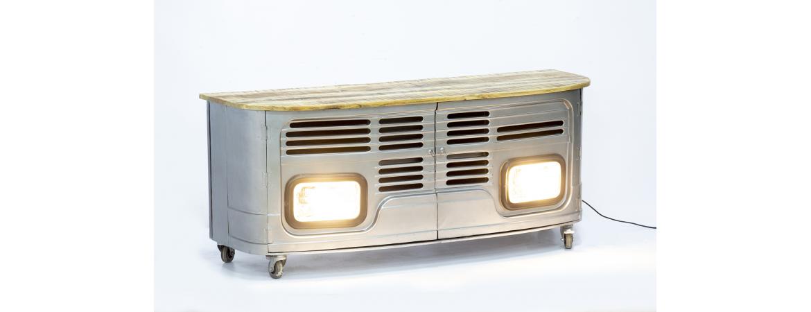 Upcycled Truck Front TV Unit-Cheshire Furniture Outlet