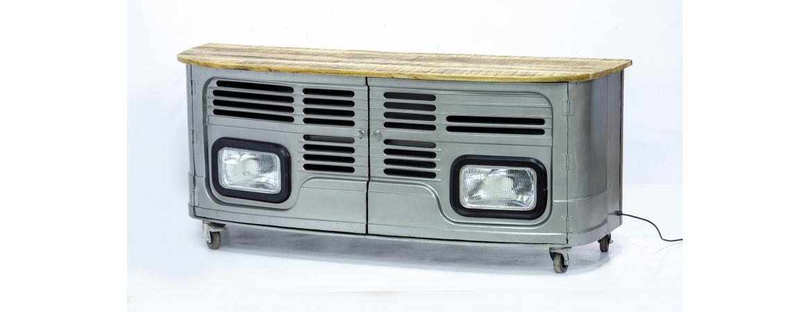 Upcycled Truck Front TV Unit-Cheshire Furniture Outlet