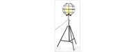 Upcycled Floor Lamp With Round Cage-Cheshire Furniture Outlet