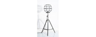 Upcycled Floor Lamp With Round Cage-Cheshire Furniture Outlet