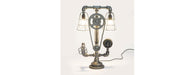 Cogged Table Lamp-Cheshire Furniture Outlet