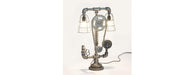 Cogged Table Lamp-Cheshire Furniture Outlet