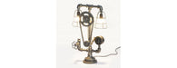Cogged Table Lamp-Cheshire Furniture Outlet