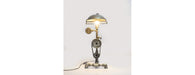 Upcycled Cooking Pot & Cogs Table Lamp-Cheshire Furniture Outlet