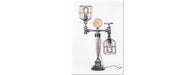 Iron Cage and Meter Table Lamp-Cheshire Furniture Outlet