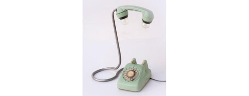 Vintage Telephone Table Lamp-Cheshire Furniture Outlet