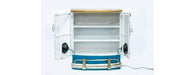 VW 2 Door Cabinet With Lights-Cheshire Furniture Outlet