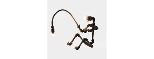 Reclaimed Parts Robot Table Lamp - Gone Fishing-Cheshire Furniture Outlet