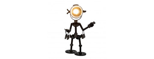 Reclaimed Parts Robot Table Lamp - Gone Shopping-Cheshire Furniture Outlet