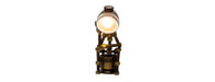 Reclaimed Parts Robot Table Lamp - A Gloomy Day-Cheshire Furniture Outlet