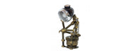 Reclaimed Parts Robot Table Lamp - A Gloomy Day-Cheshire Furniture Outlet