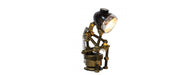 Reclaimed Parts Robot Table Lamp - A Gloomy Day-Cheshire Furniture Outlet